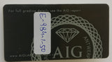 Sapphire 3.96ct AIG Certified