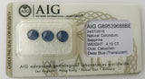 Sapphire 4.19ct AIG Certified