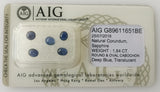 Sapphire 1.84ct AIG Certified