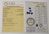 Sapphire 4.87ct AIG Certified