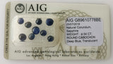 Sapphire 4.54ct AIG Certified