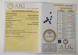 Sapphire 4.54ct AIG Certified