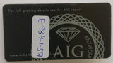 Sapphire 1.34ct AIG Certified