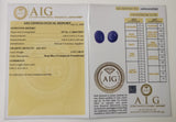 Sapphire 1.34ct AIG Certified