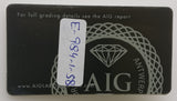 Sapphire 3.24ct AIG Certified