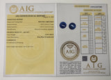 Sapphire 3.24ct AIG Certified