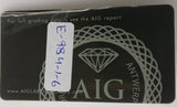 Sapphire 3.15ct AIG Certified