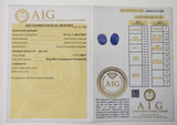 Sapphire 1.71ct AIG Certified