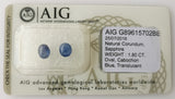 Sapphire 1.80ct AIG Certified