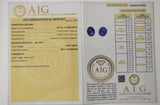 Sapphire 1.80ct AIG Certified