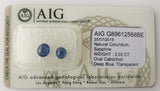 Sapphire 2.03ct AIG Certified