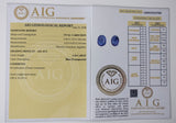 Sapphire 2.16ct AIG Certified