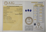 Sapphire 2.49ct AIG Certified