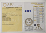 Sapphire 4.21ct AIG Certified