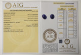 Sapphire 3.42ct AIG Certified