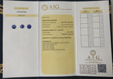 Sapphire 2.78ct AIG Certified