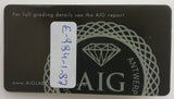 Sapphire 1.29ct AIG Certified