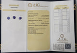 Sapphire 1.29ct AIG Certified