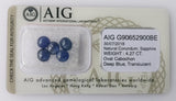 Sapphire 4.27ct AIG Certified