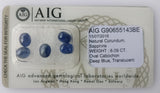 Sapphire 6.09ct AIG Certified