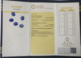 Sapphire 6.09ct AIG Certified