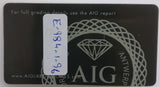 Sapphire 4.85ct AIG Certified