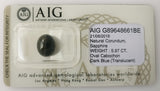 Sapphire 5.97ct AIG Certified