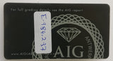 Sapphire 5.97ct AIG Certified