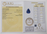 Sapphire 3.47ct AIG Certified