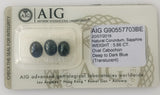 Sapphire 5.66ct AIG Certified