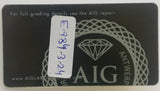 Sapphire 5.66ct AIG Certified