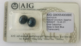 Sapphire 10.45ct AIG Certified