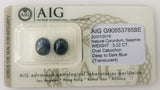 Sapphire 5.22ct AIG Certified