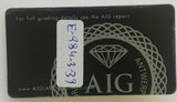 Sapphire 6.08ct AIG Certified