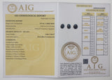 Sapphire 8.86ct AIG Certified