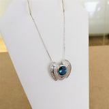 2.50ct Topaz Necklace with pendant