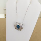 2.50ct Topaz Necklace with pendant