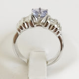 1.15ct Tanzanite and Diamond Ring