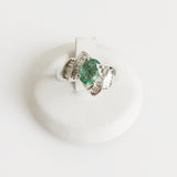 1.61ct Emerald and Diamond Ring