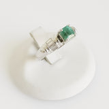 1.82ct Emerald and Diamond Ring