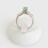 1.82ct Emerald and Diamond Ring