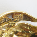 Gold and Diamond Bird Brooch