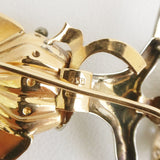 Gold Musician Vintage Style Brooch