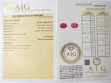 Ruby 2.47ct AIG Certified