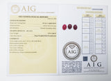 Ruby 3.73ct AIG Certified