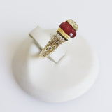 2.08ct Ruby and Diamond Ring