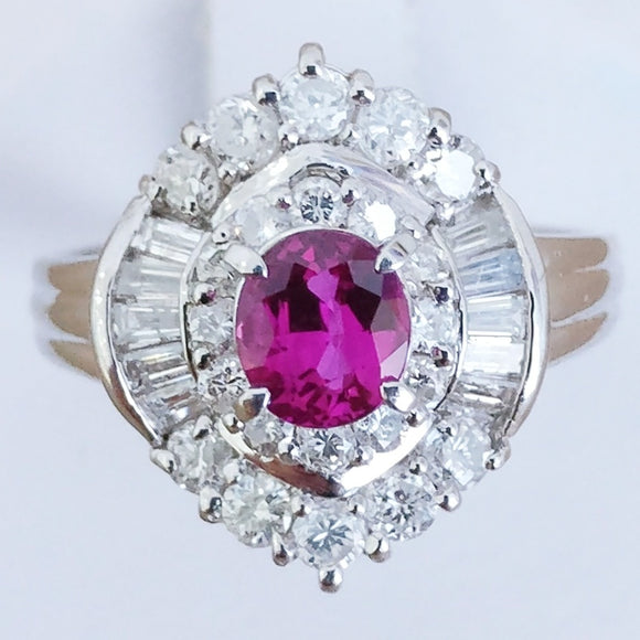 0.72 ct Color Change Sapphire Ring