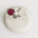 2.56ct Ruby and Diamond Ring