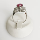 2.56ct Ruby and Diamond Ring