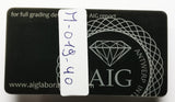 Emerald 1.53ct AIG Certified